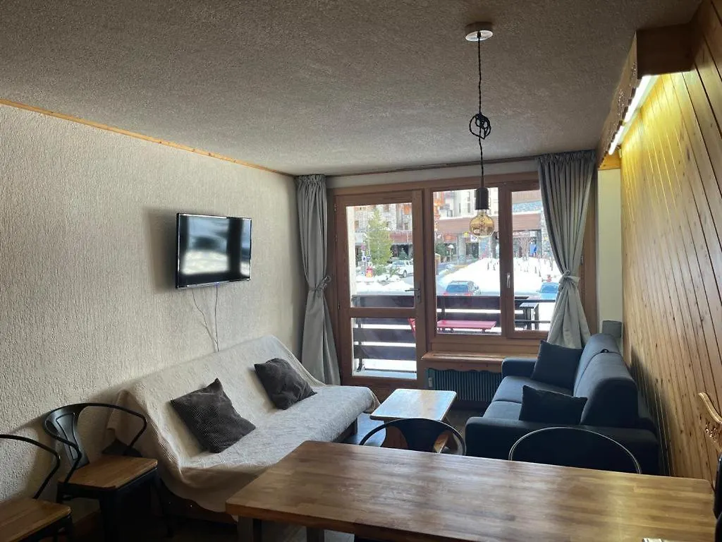 Grand 2 pièces traversant au Val Claret, 4 à 6 pers Tignes Appartement